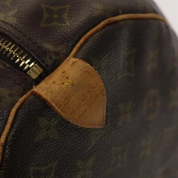 LOUIS VUITTON Monogram Keepall 60 Boston Bag M41422 LV Auth 140746 - Picture 10 of 16